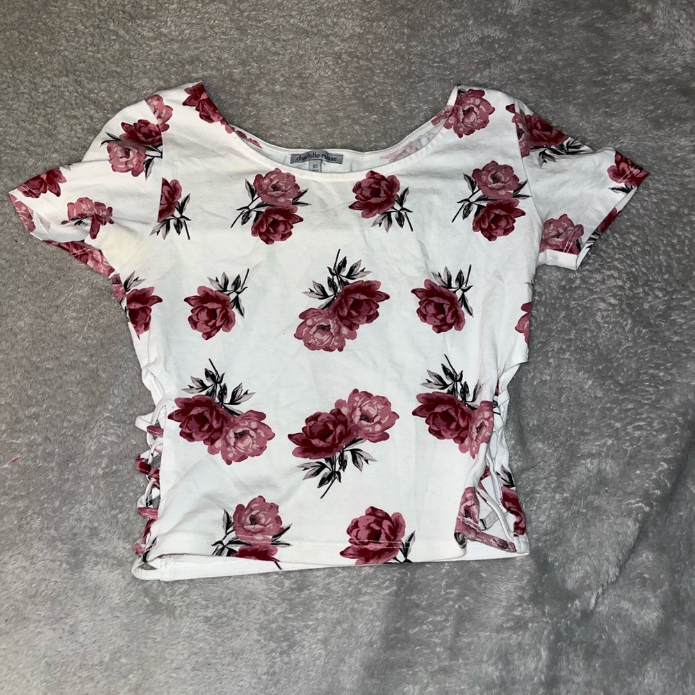 flower crop top